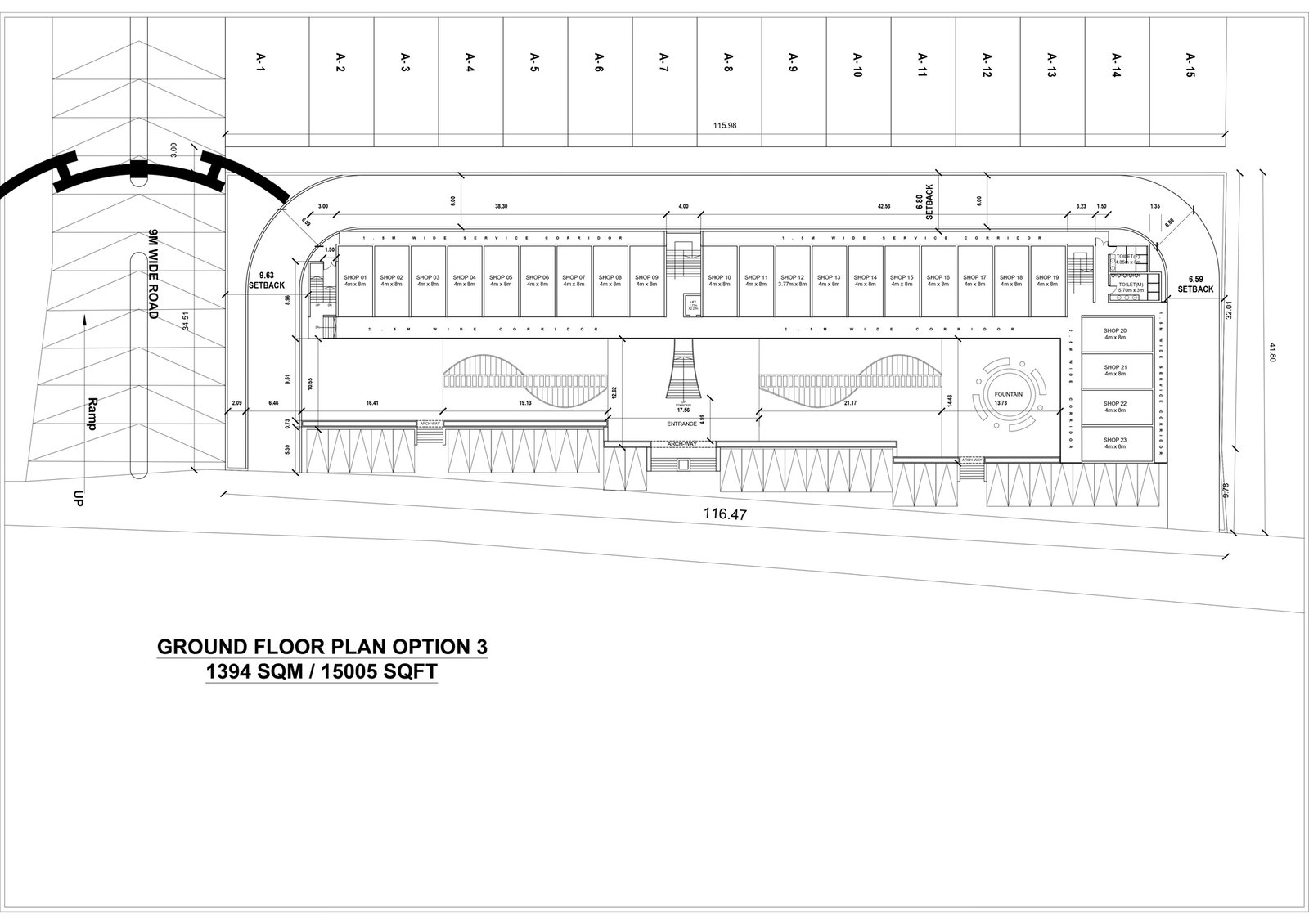 Ganga County 3 BHK Floor Plan